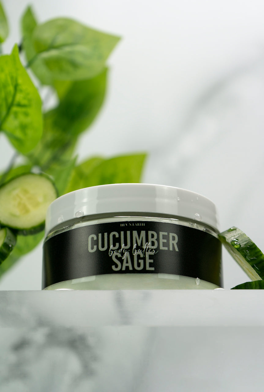 Cucumber Sage Body Butter (Mini 4 oz)